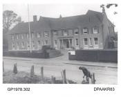 2 prints, photograph, Gosport War Memorial Hospital, Bury Road, Gosport, Hampshire, c1923
