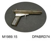 Air pistol, Warrior air pistol, made by Accles and Shelvoke, Birmingham, West Midlands