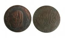 Token, Welsh, copper alloy, issued by Anglesey Mines, at Anglesey, 1791.