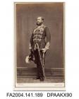 Photograph, Captain Fraser of the 6th Dragoon Guards, standing in full dress uniform, taken by Owen Angel of Exetervol 1, page 26 - Military Witnesses for the Defendants