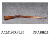 Rifle, 30 bore, made by C Preiss, Wertheim