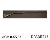 Fowling piece, flintlock, 1650