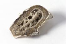 Fossil, sponge, indet sp, found Micheldever Station, Micheldever, Hampshire, Cretaceous