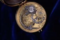 Clock watch, gilt brass case, probably made in Nuremberg, Germany c1575