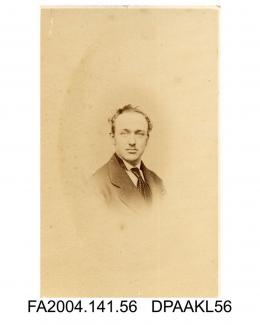 Photograph, vignette, Mr Fred Bowker junior, taken by William Savage of Winchestervol 1, page 8