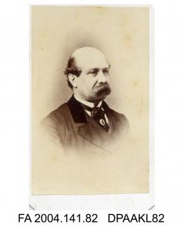 Photograph, vignette, Mr F Goodyer, Newspaper reporter for the Daily Telegraphvol 1, page 13