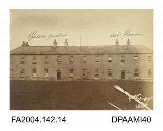 Photograph, the Officers Quarters and Mess Rooms at Cahir Barracks, taken by R Vervega, 1869vol 2, page 19
