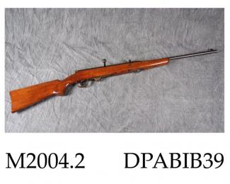 Air rifle, model 275, 4.40mm caliber, bolt action with 6 shot magazine, made by Anschutz Erzeugnis, c1955