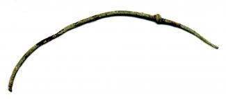 Copper alloy wire. ?From pin making. From CHR76-80, Chester Road, Winchester, Hampshire. Excavated by K. Gordeuk and G. Scobie, 1976-80.
